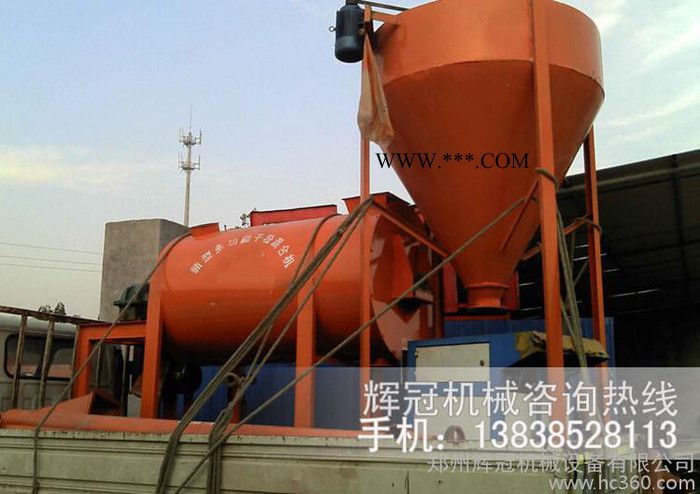 干粉搅拌机生产不锈钢干粉腻子粉搅拌机生产线 卧式石膏搅拌机图2