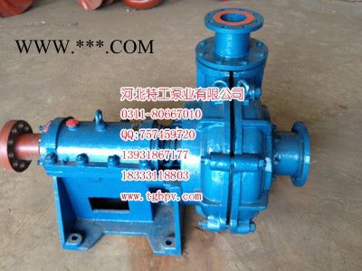 石膏排出泵浆液轮回泵100ZJ-I-A50图3