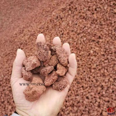 【登峰建材】供应多肉植物火山石 绿沸石 黑色火山石 红色火山石 园艺火山石