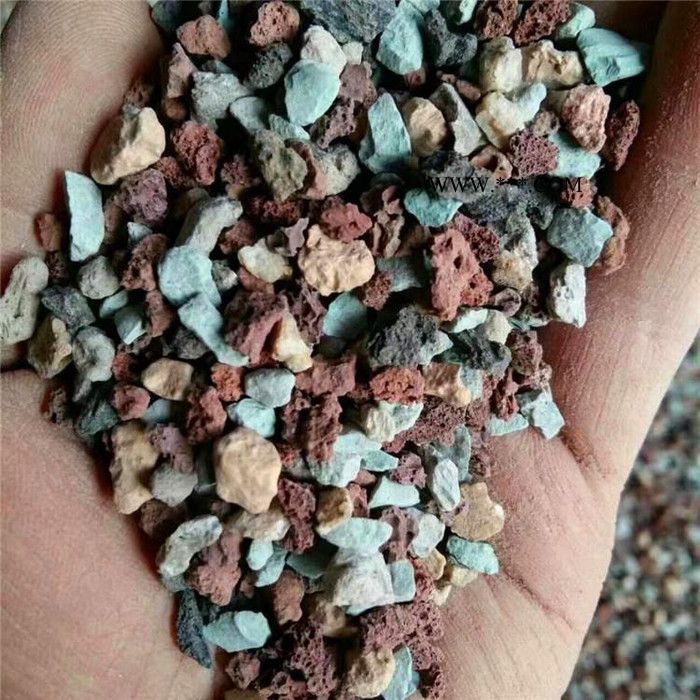 海滨供应虹彩石  河南水族用火山石沸石颗粒 水族用火山石沸石颗粒图8