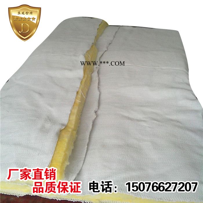 廊坊伟腾【翼龙金盾】5-10CM增厚夹棉高温石棉被石棉毡石棉防火毡，源头厂家专做批发图3