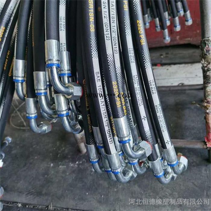 耐高温石棉网液压软管 工程机械超高压四层钢丝高压胶管 盖茨胶管 进口胶管 耐高温石棉网胶管图5
