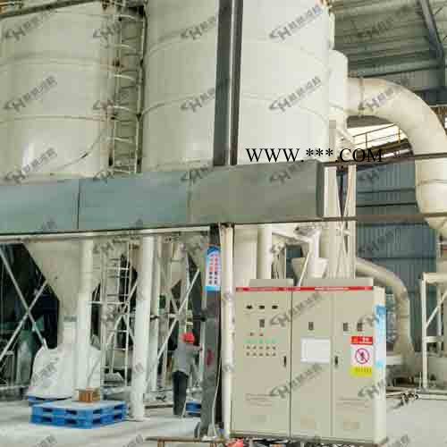 广西硅灰石磨粉机桂林鸿程HC1700硅灰石雷蒙磨机除尘设备图4
