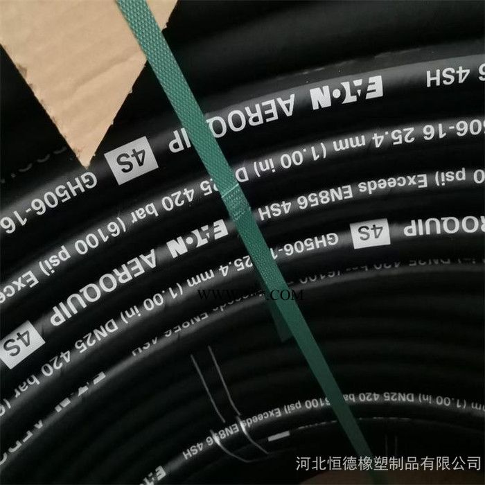 炉口抓斗专用耐高温液压胶管 钢厂抓斗耐高温液压管 耐温石棉编织软管图4