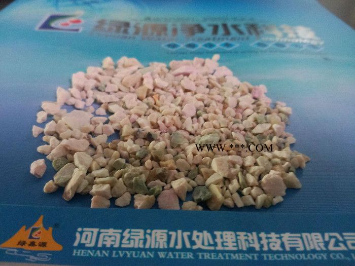 含丰富矿物质的沸石滤料 稳定水质散发矿物质 沸石粉 沸石颗粒 绿源图4