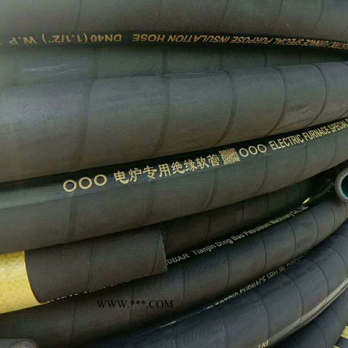 宇通  中频电炉输水胶管 石棉胶管 电炉专用绝缘软管 无碳胶管图3