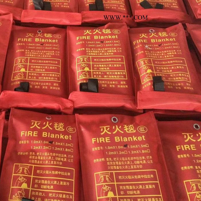 束昊供应各种 石棉布灭火毯 玻纤防火毯 诚信厂家图2