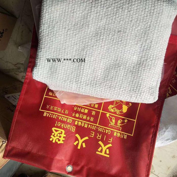 厂家生产直销火灾现场逃生毯消防专用灭火毯石棉毯硅胶灭火毯居家灭火毯图4
