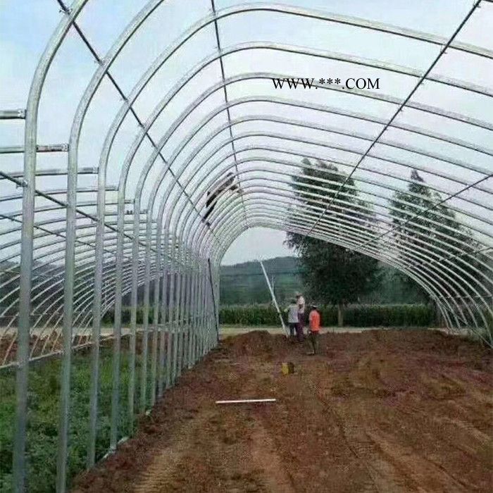 热浸锌大棚 雅安石棉养殖大棚骨架 养殖大棚骨架图6
