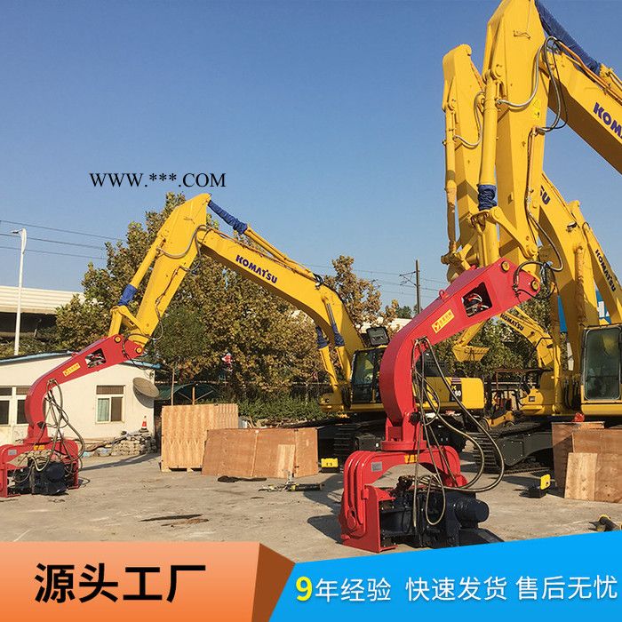 打桩用膨润土_旋挖钻打桩_北奕机械_【8m桩3分钟一根】钢板打桩机图4
