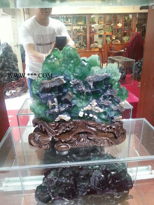 中国 的萤石工艺品图2