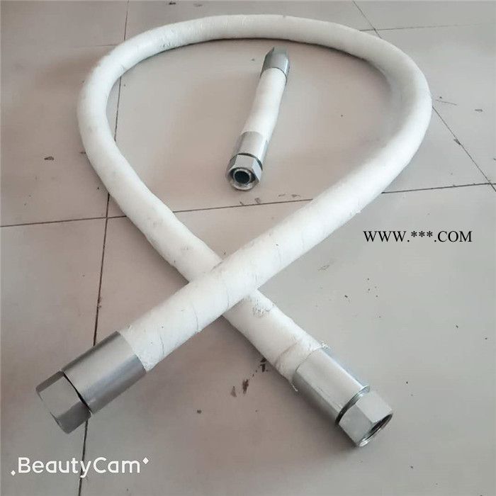 康迈供应耐火耐高温石棉胶管 防火阻燃石棉胶管 抗老化阻燃石棉夹布胶管 石棉铠装胶管 直供钢厂 电厂电石炉厂 **价廉图3