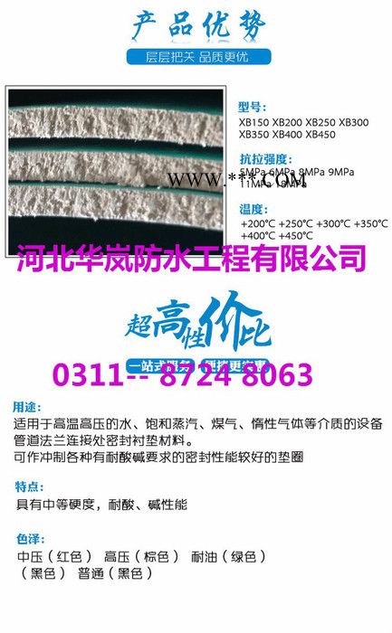 耐油石棉橡胶板耐油 厂家批发高压石棉板 供应耐高温密封垫片图5