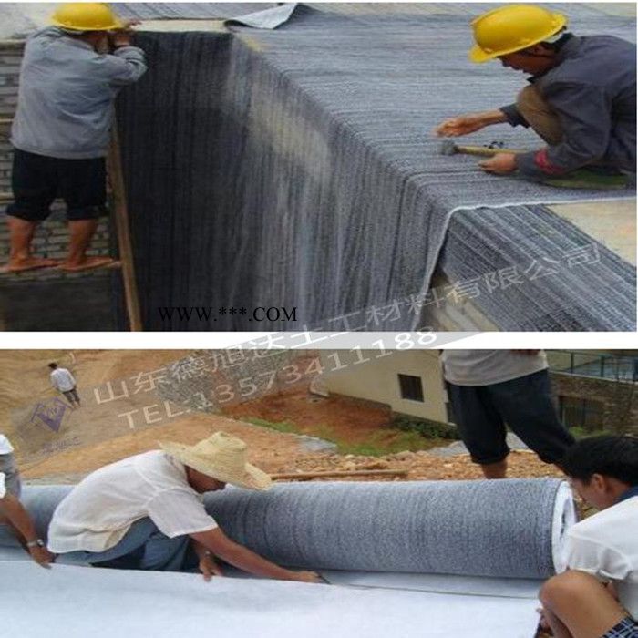 天然膨润土防水毯 高膨胀性钠基膨润土防水毯 人工湖膨润土防水图3