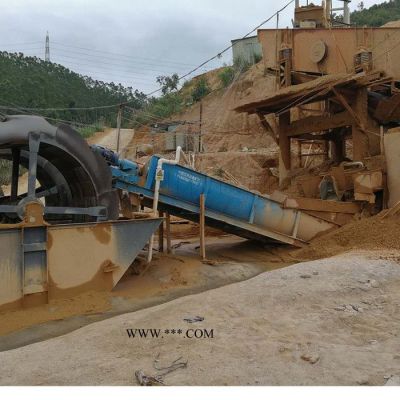 厂家制造FG-5螺旋洗沙机 高岭土洗矿设备 大型矿山分级设备螺旋式洗矿机