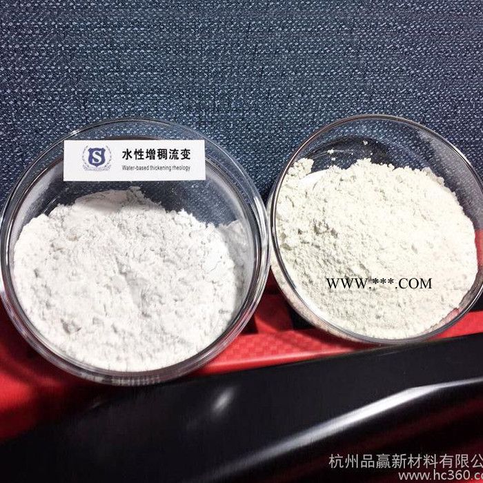 浙江品赢直销PYY-007A可干粉直接添加增稠触变防流挂抗沉悬浮保水流变无机凝胶水性膨润土图3
