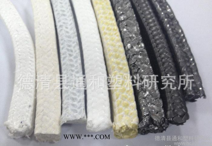 聚四氟乙烯填充芳纶/石墨/碳纤/棉麻/石棉改性盘根图3