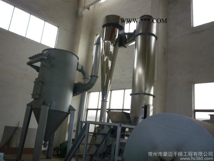 供应常州豪迈干燥XSG闪蒸干燥机，炭黑，高岭土，豆渣图2