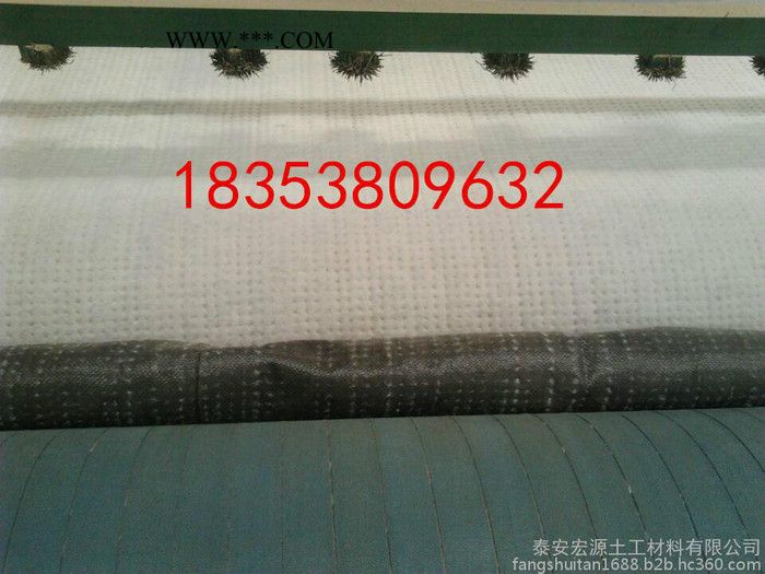 覆膜型膨润土防水毯生产厂家山东泰安宏源