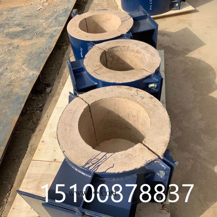 齐鑫DN450 膨胀蛭石管托 保冷管托 滑动蛭石隔热管托 根据图纸可定制图3