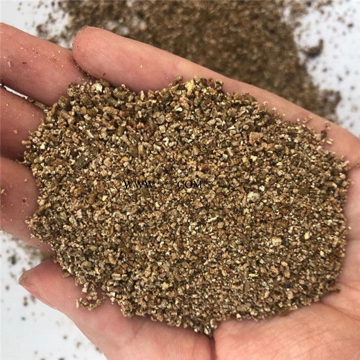 金黄蛭石颗粒暖贴用40-60目膨胀蛭石 蛭石 供应建筑蛭石 大棚菜用 蛭石膨胀蛭石 蛭石粉铸造用生蛭石片图5
