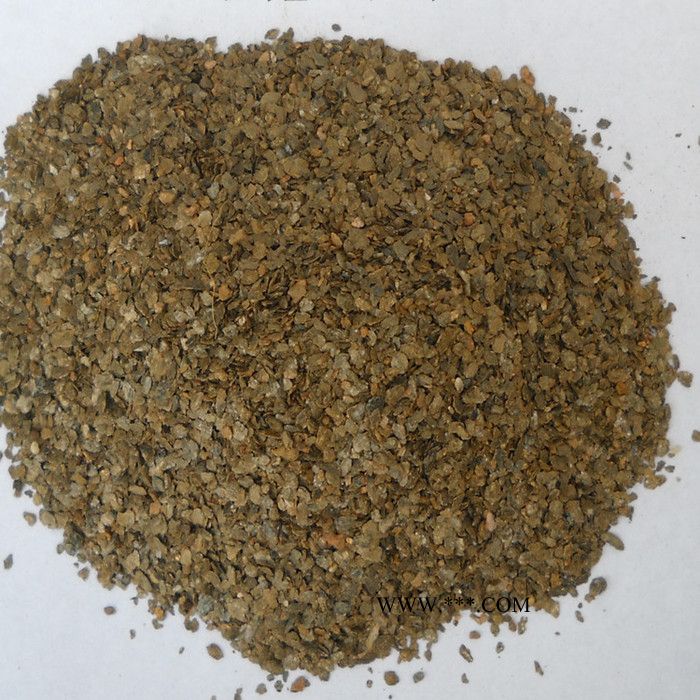 汇鑫厂家供应1-3mm3-6mm原矿蛭石膨胀6-8倍蛭石原矿图1