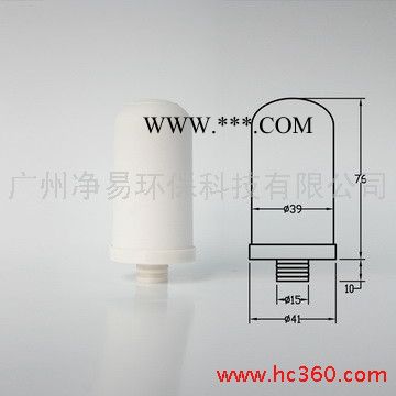 供应净易CM05硅藻土微滤陶瓷滤芯，过滤材料