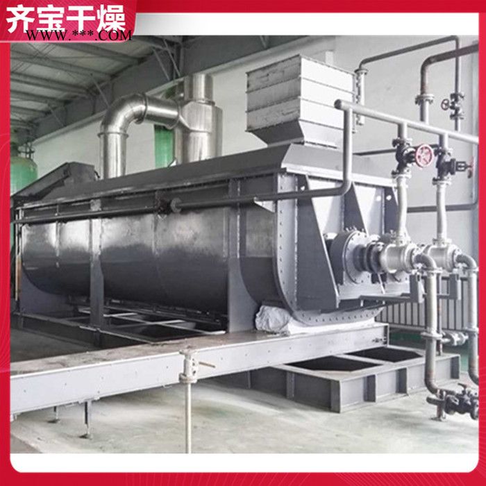 空心桨叶烘干机型号 硅藻土用双桨叶烘干机 化工污泥桨叶干燥机 桨叶式干燥机厂家图4