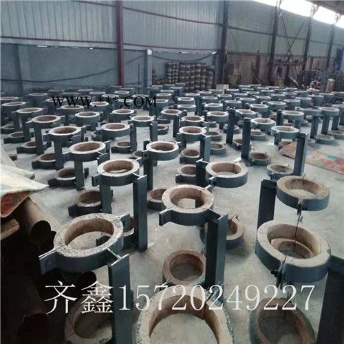 齐鑫DN800 蛭石保温管托 聚氨酯保冷管托 蛭石高温隔热管托 定做管托图4