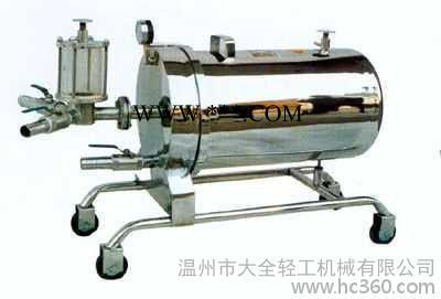 供应温州大全220、250、330、卫生级不锈钢硅藻土过滤器图3