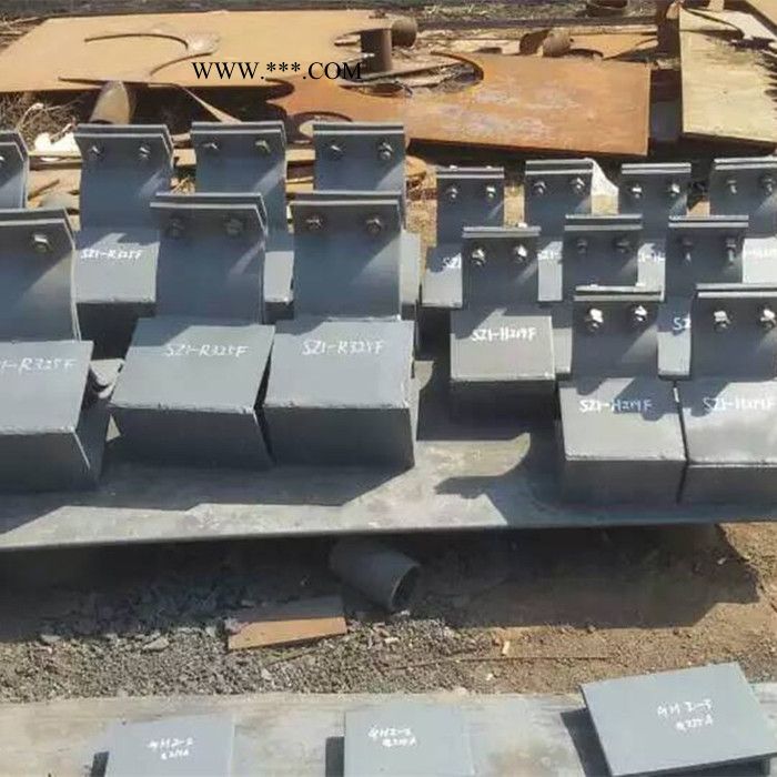 厂家生产保冷管托  蛭石隔热管托  Q235扁钢管夹图3