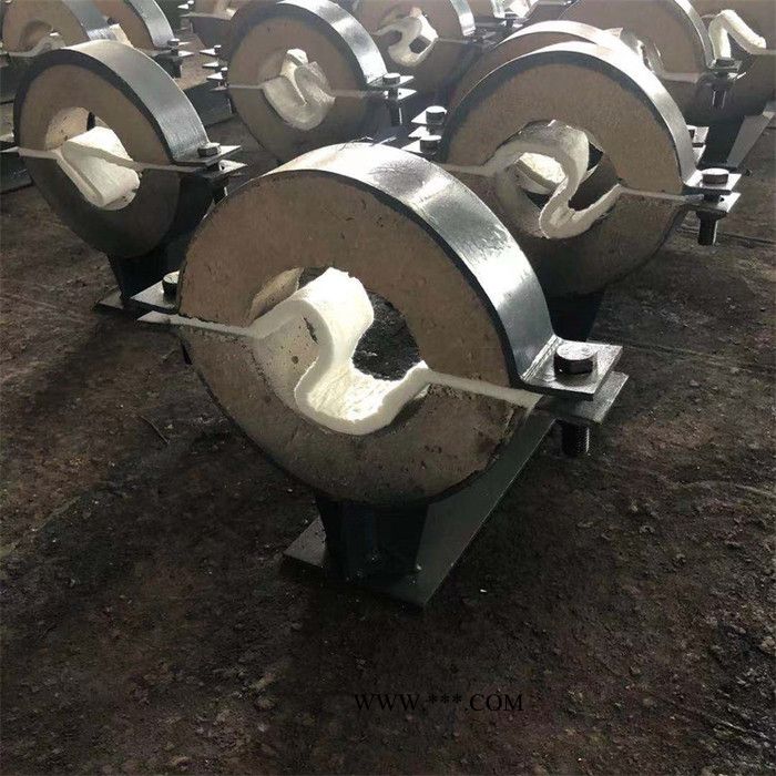 厂家供应节能蛭石隔热管托 耐高温隔热滑动管托 导向管托图4