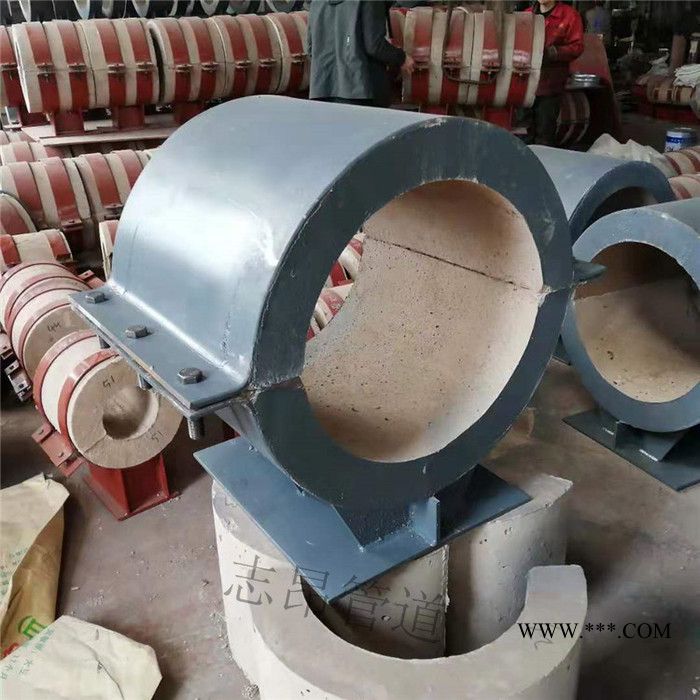 青海 隔热型管托 蒸汽蛭石隔热管托 志昂管道图5