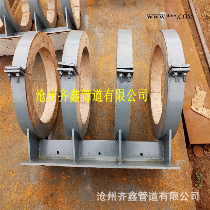 高密度蛭石隔热管托生产齐鑫管道，标准报价与制作图2