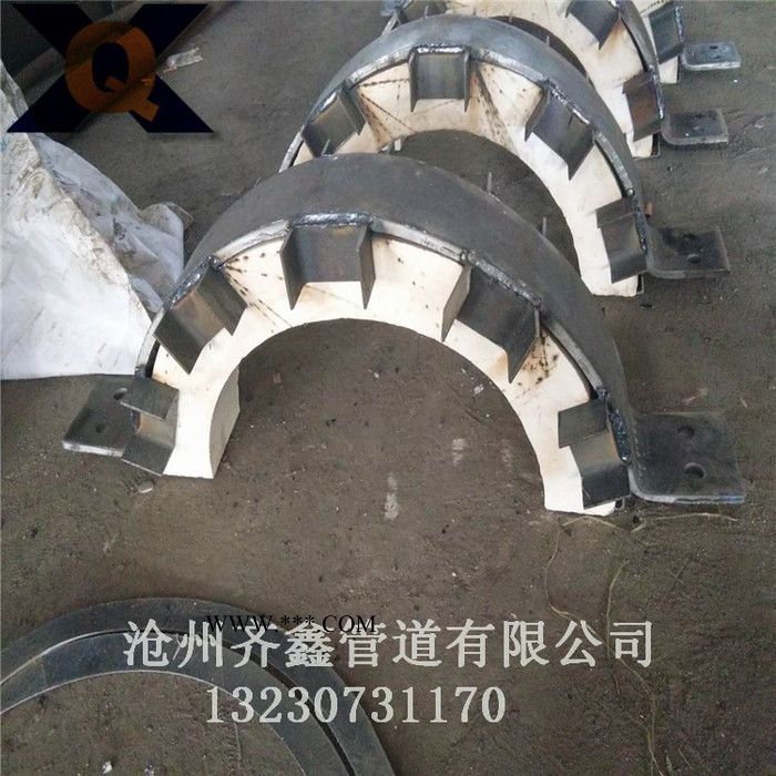 齐鑫供应聚氨酯管托，隔冷木块管托，蛭石管托，保温管托图3