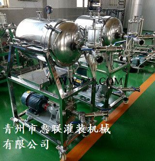 惠联2吨硅藻土白酒过滤机微孔白酒过滤器活性炭白酒过滤机图2