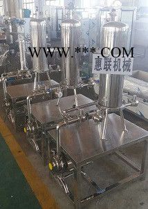 惠联2吨硅藻土白酒过滤机微孔白酒过滤器活性炭白酒过滤机图3