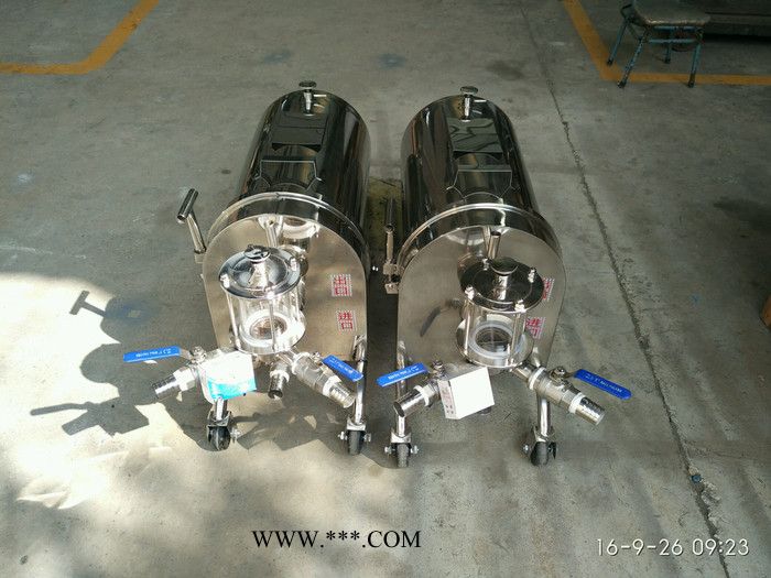 不锈钢卧式硅藻土过滤器WK250图1