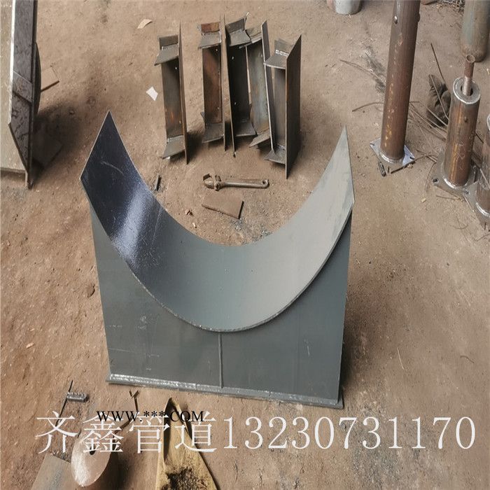 齐鑫17116蛭石管托滑动管托DN200聚氨酯管托图3