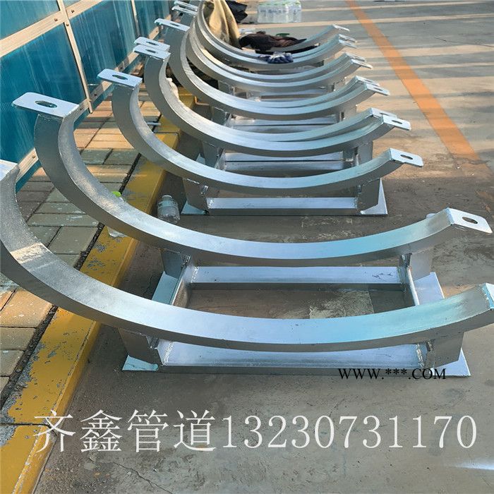齐鑫17116蛭石管托滑动管托DN200聚氨酯管托图4