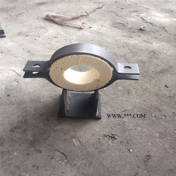齐鑫DN450 保冷管托 蛭石隔热管托 架空管道隔热管托 膨胀隔热管托 蒸汽管道专用图3