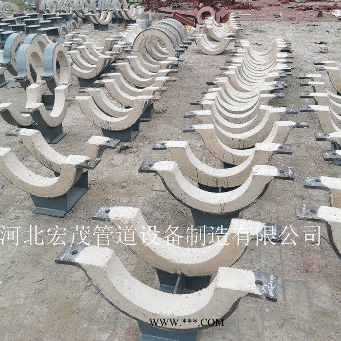 现货供应蛭石隔热管托 蒸汽管道管托绝热滑动支架 隔热节能管托 规格齐全图4