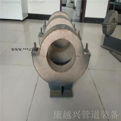 厂家定做蛭石隔热管托 滑动管托 棉保温管托 导向型化工管托