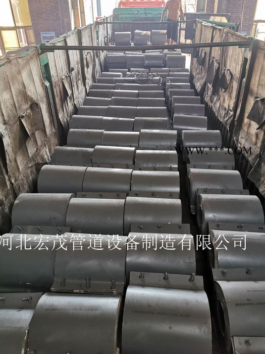 宏茂高效蛭石隔热管托 热力管道固定支架 蒸汽管道保温管托 价格低规格齐全图5