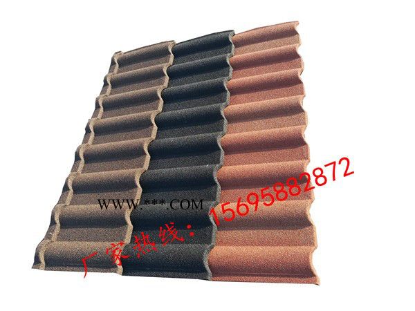 郑州金属瓦蛭石瓦防腐瓦新型材料156-9588-2872 彩石金属瓦图3