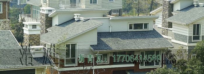 浩雄建材提供淮安楚州，金湖彩色金属瓦|蛭石金属瓦|油毡瓦图2