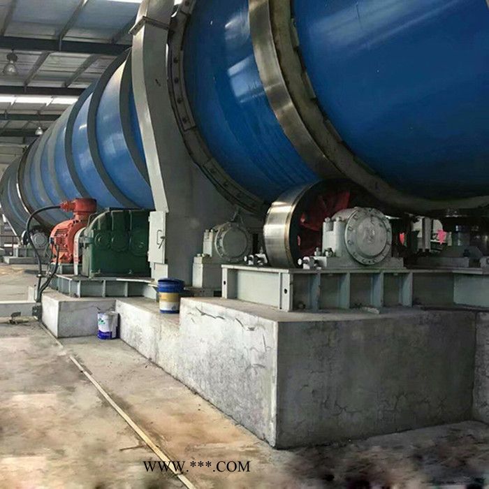 邦隆Φ2.0x20m蛋白土转筒烘干机 天青石金红石铝土矿滚筒干燥机图6