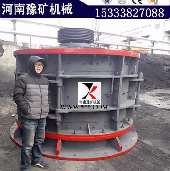 遵义重晶石破碎设备厂家，大型河卵石细碎机**直筒破沙机-----河南豫矿机械图2