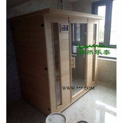 林然乐泰 汗蒸房别墅区汗蒸房家用高端实木汗蒸房远红外电气石汗蒸房
