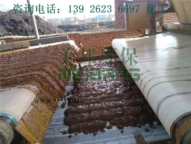重晶石洗矿泥浆污泥压榨脱水分离机，尾矿干排设备图2